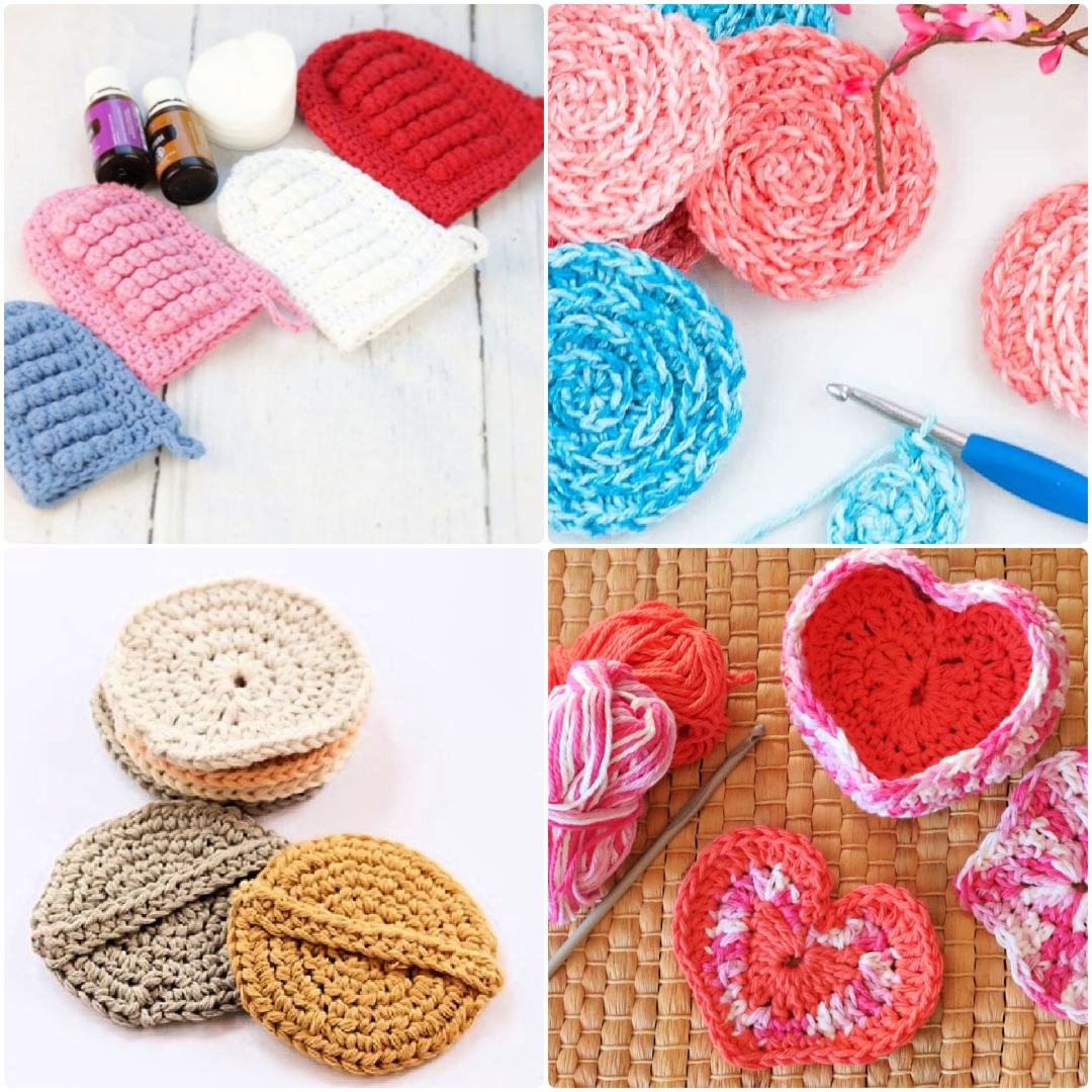 Fun Crocheted Textured Dish Scrubber / Scrubby / Scrubbie Tutorial