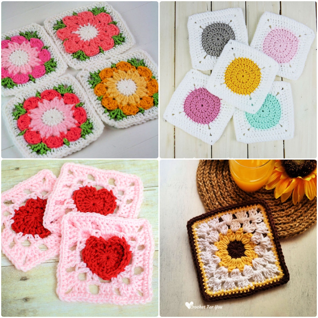 FREE BOOK: Learn To Crochet with Granny Squares