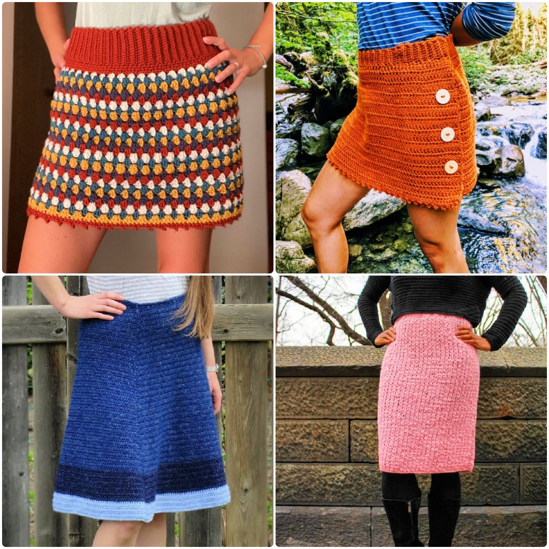 Charming Girls Skirts  Free Crochet Patterns