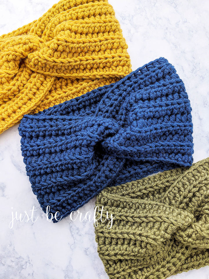 25 Free Crochet Headband Patterns (Ear Warmer Pattern)