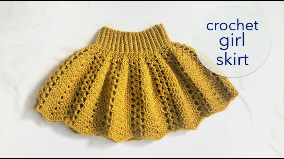 25 Free Crochet Skirt Patterns (Long and Short)