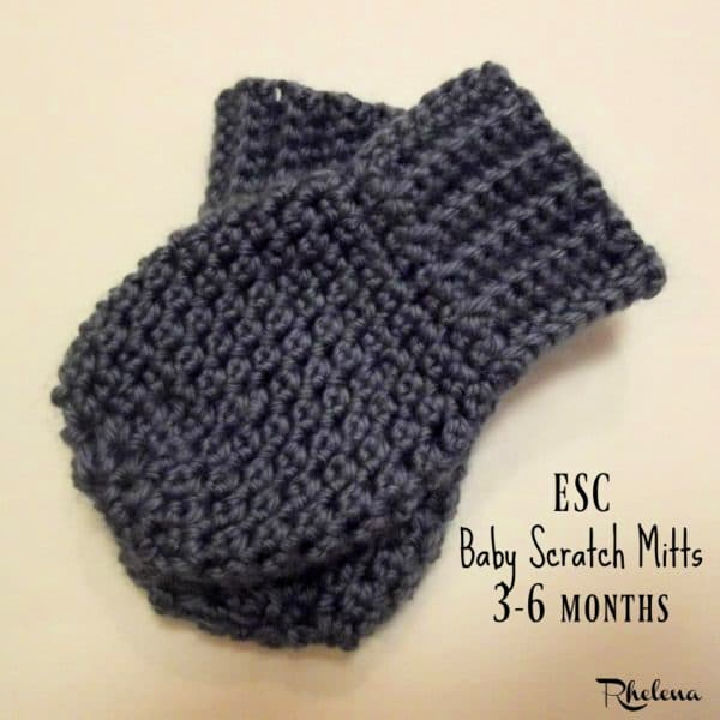 20 Crochet Baby Mittens (Free Pattern)