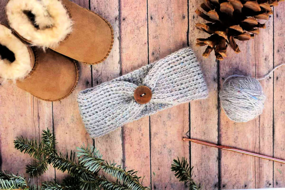 25 Free Crochet Headband Patterns (Ear Warmer Pattern)