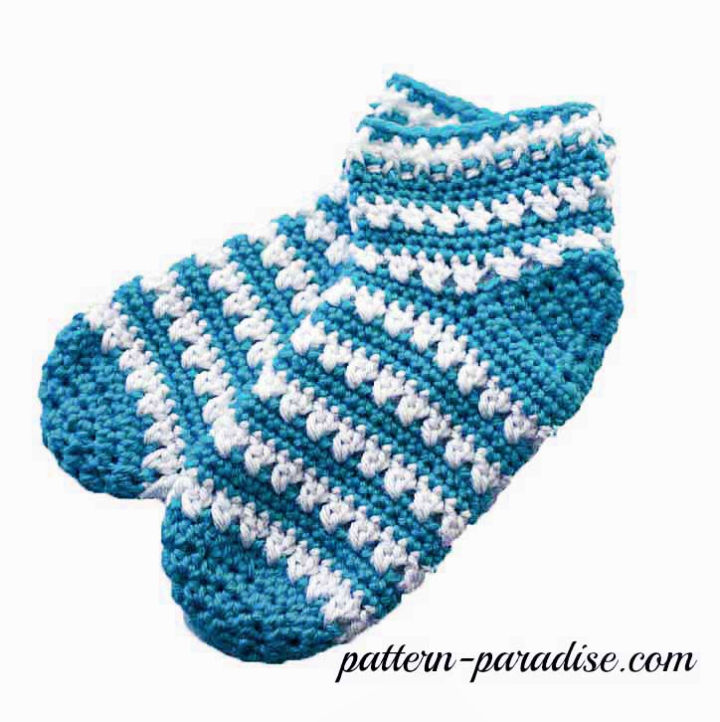 25 Free Crochet Sock Patterns {Pattern PDF}