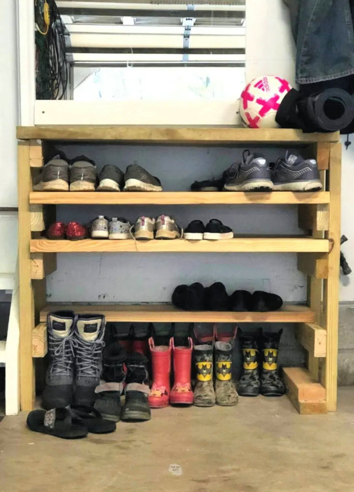 40 DIY Shoe Rack Ideas to Build Your Shoe Storage Space