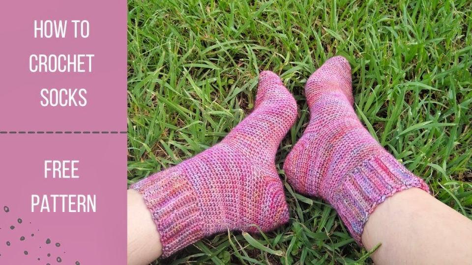 25 Free Crochet Sock Patterns {Pattern PDF}