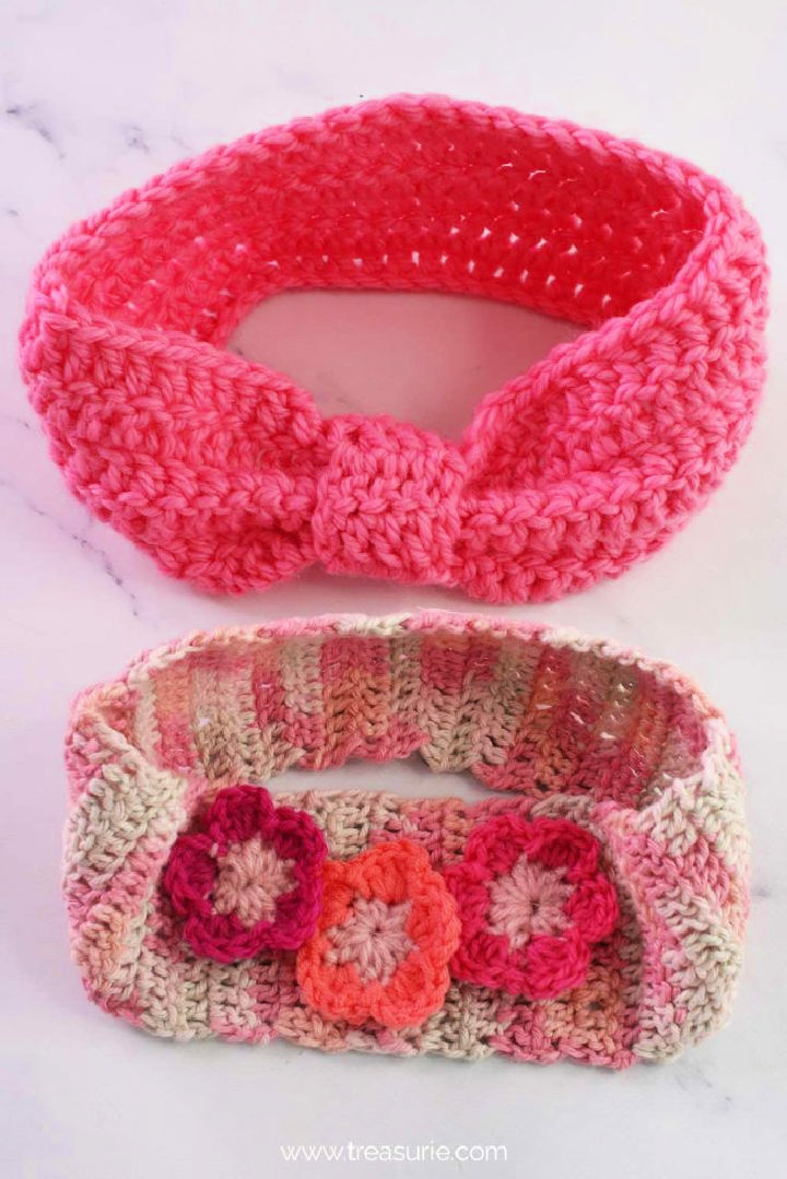 25 Free Crochet Headband Patterns (Ear Warmer Pattern)