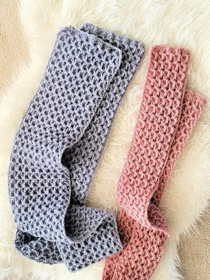 25 Free Crochet Scarf Patterns {PDF Pattern}