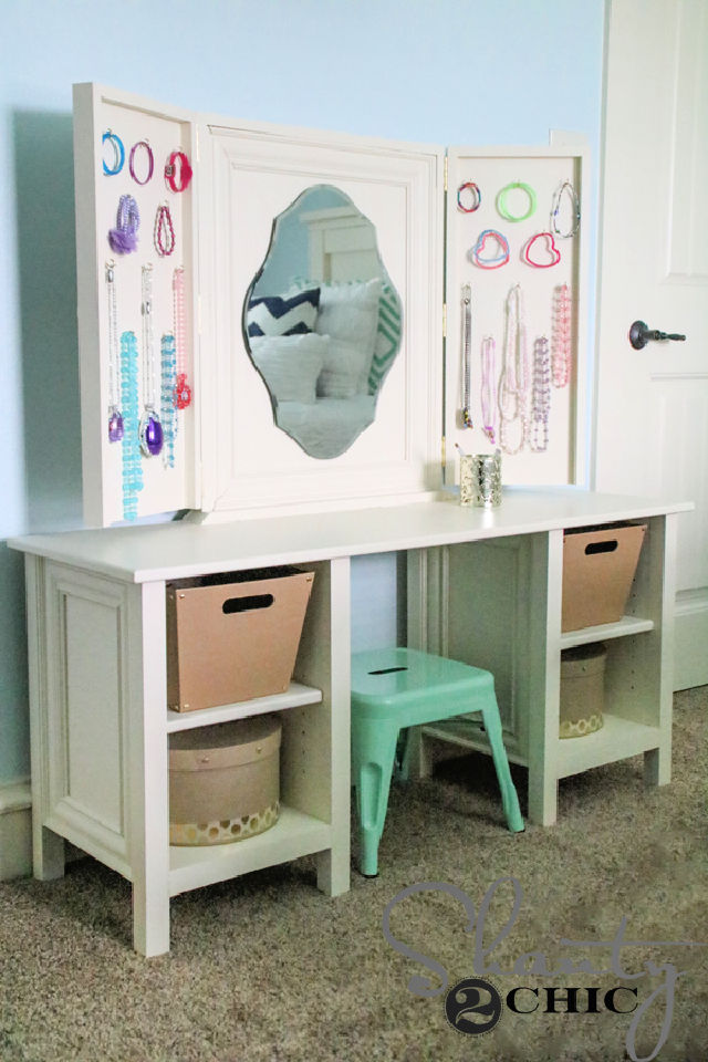 40 Cheap DIY Makeup Vanity Ideas DIY Vanity Table Plans