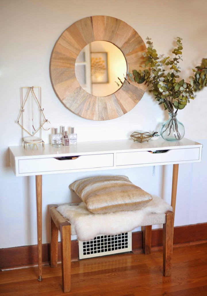 40 Cheap DIY Makeup Vanity Ideas DIY Vanity Table Plans