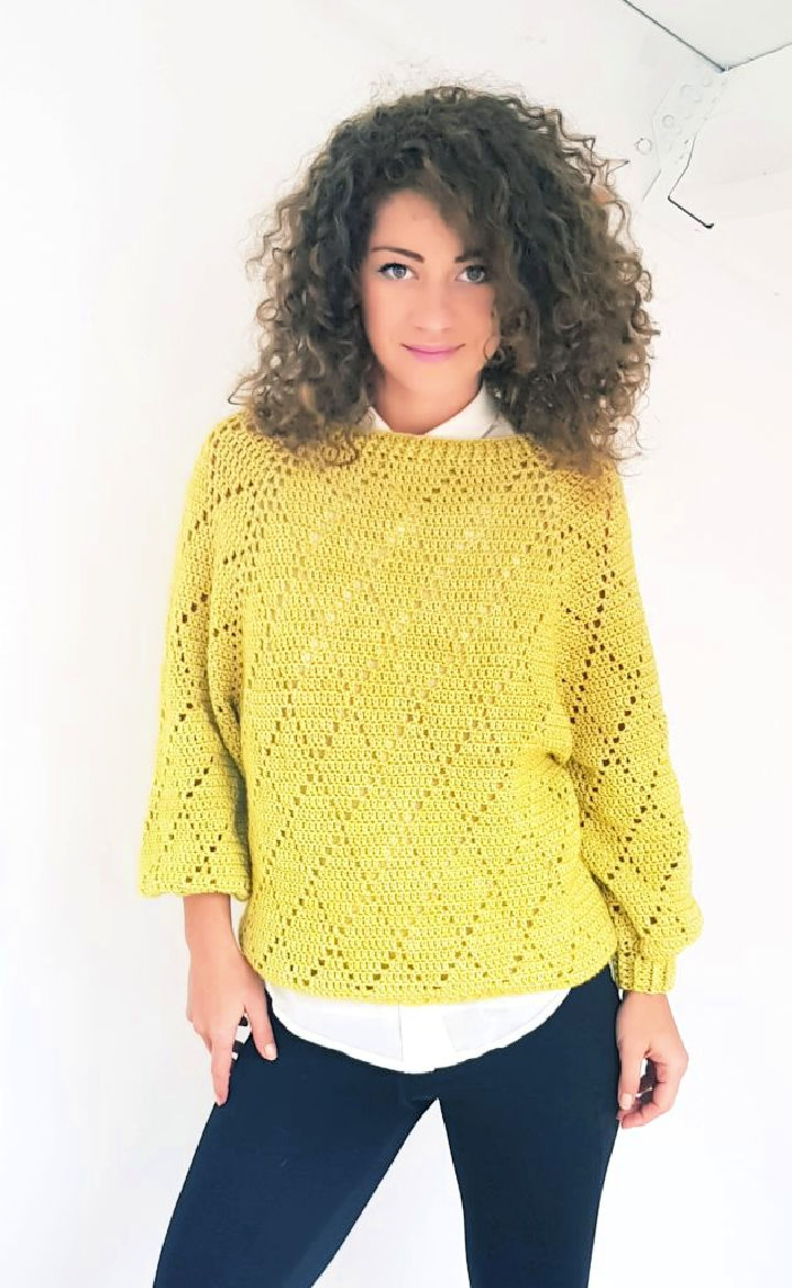 30 Free Crochet Sweater Patterns for Everyone