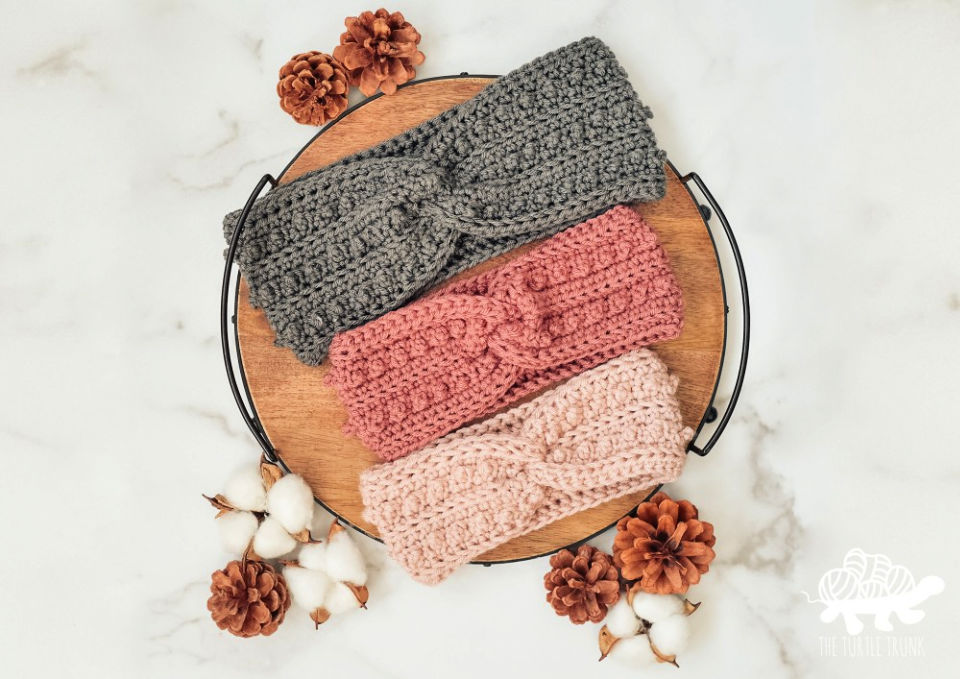 25 Free Crochet Headband Patterns (Ear Warmer Pattern)
