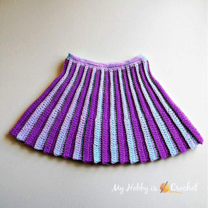 25 Free Crochet Skirt Patterns (Long and Short)