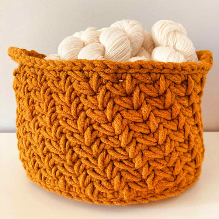 25 Free Crochet Basket Patterns (Full PDF Pattern)