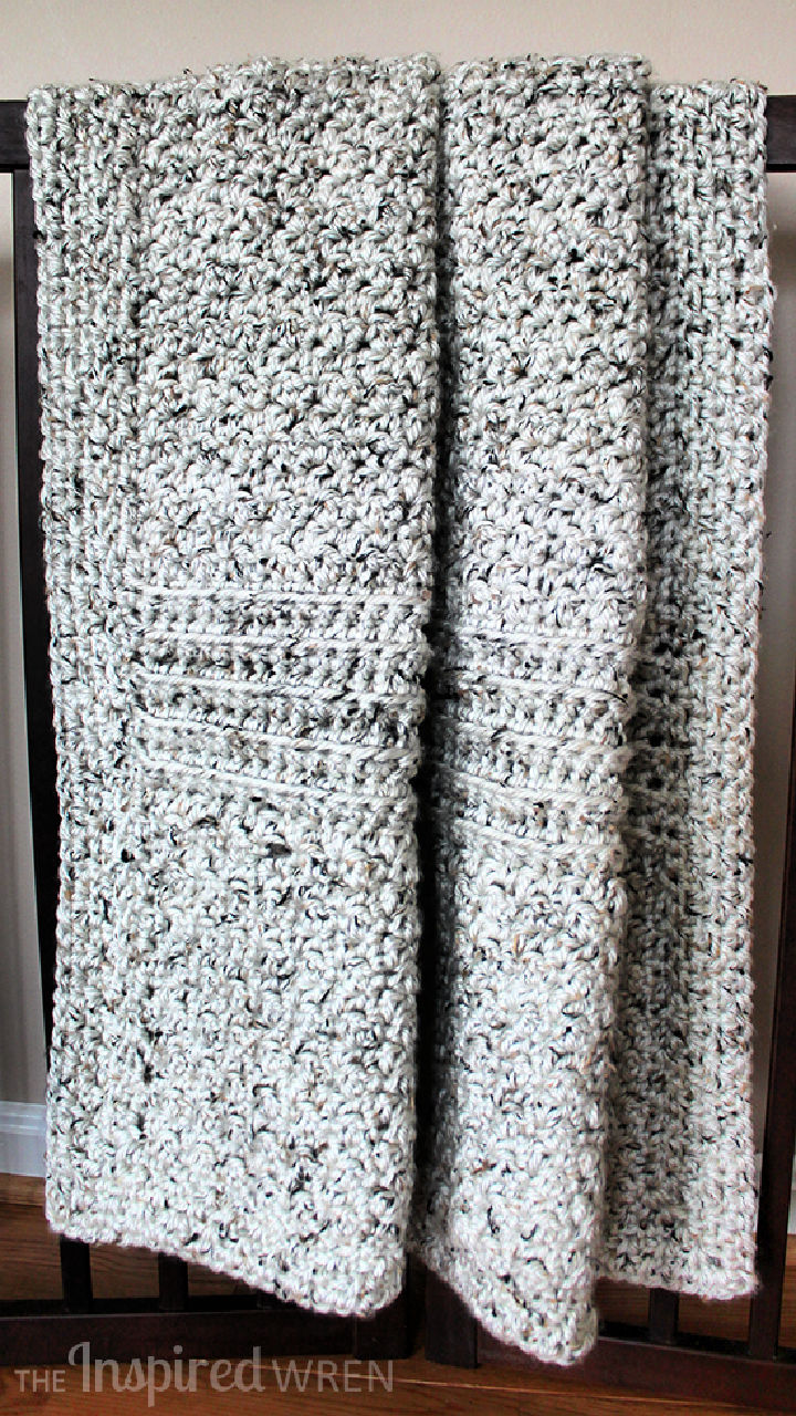 20 Free Crochet Lapghan Patterns {Lap Blanket Pattern}