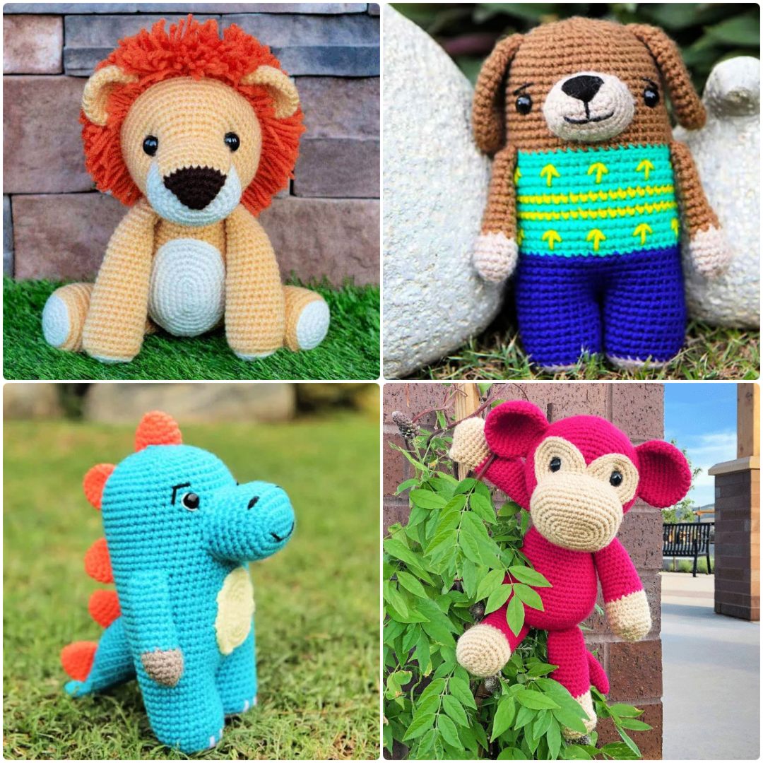 How To Crochet Animals: Easy Crochet Animal Patterns For Beginners:  Loveable, Easy Crochet Animal Pattern