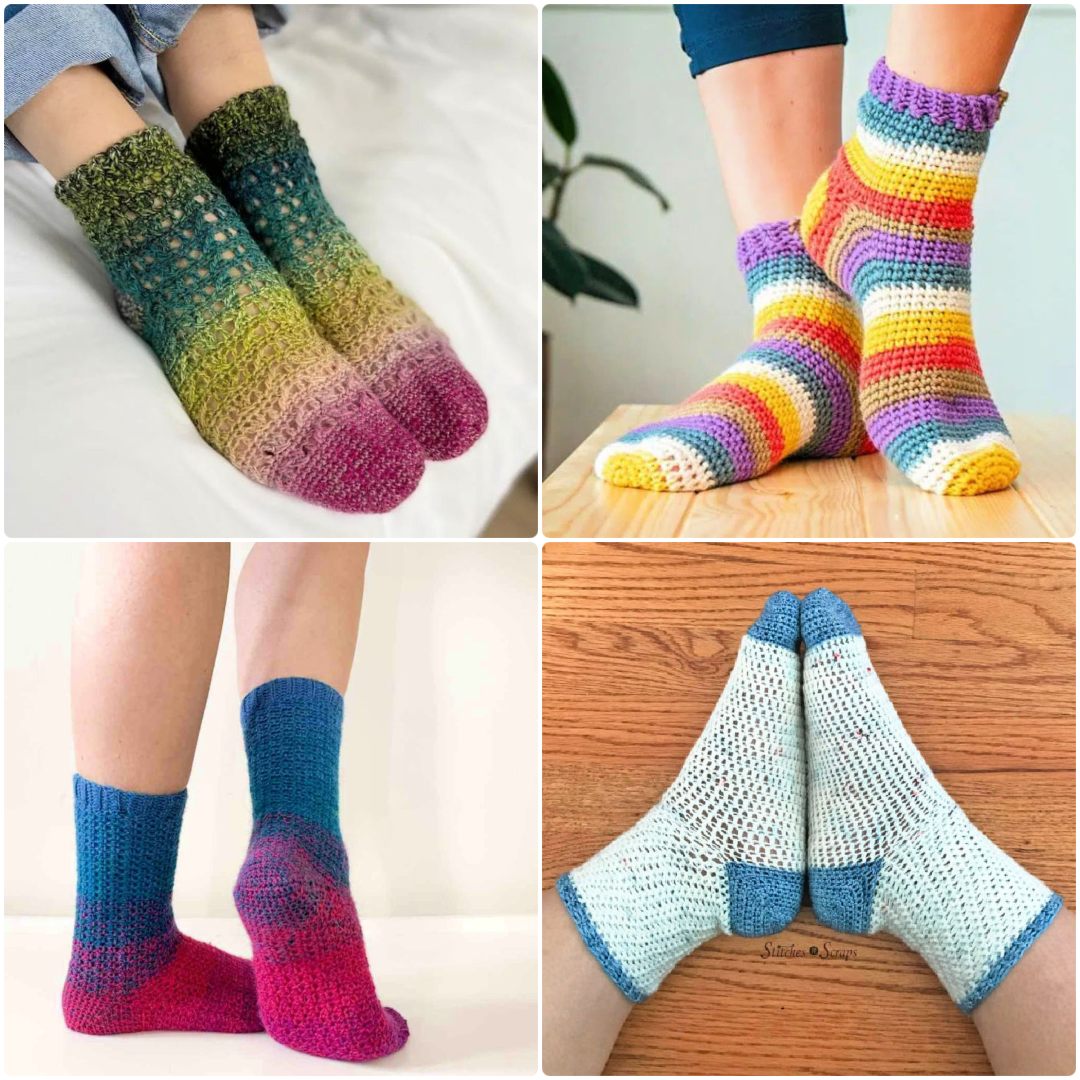 sock crochet pattern