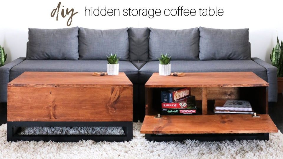 25 DIY Coffee Table Ideas Free Plans to Make Your Own