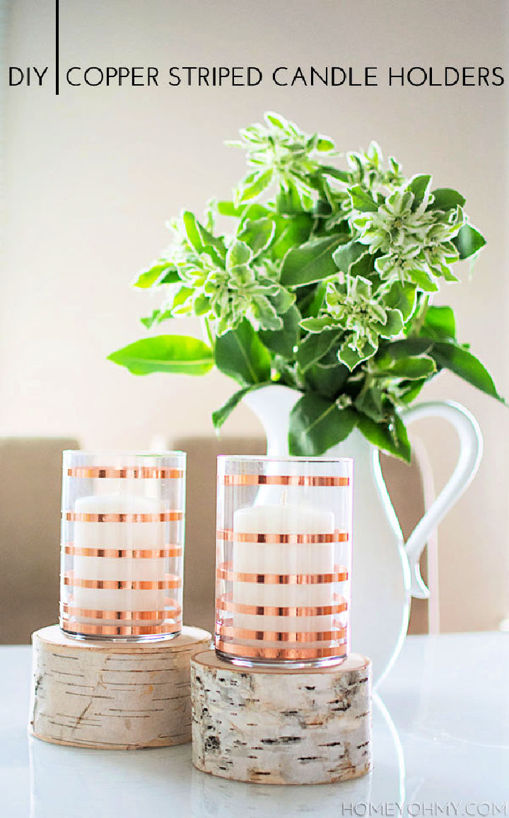 25 DIY Candle Holder Ideas Making Candle Holders Easy