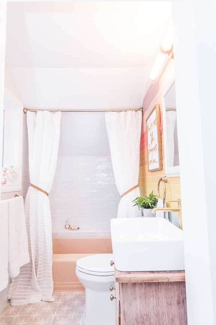 20 DIY Shower Curtain Ideas to Make for Bathroom