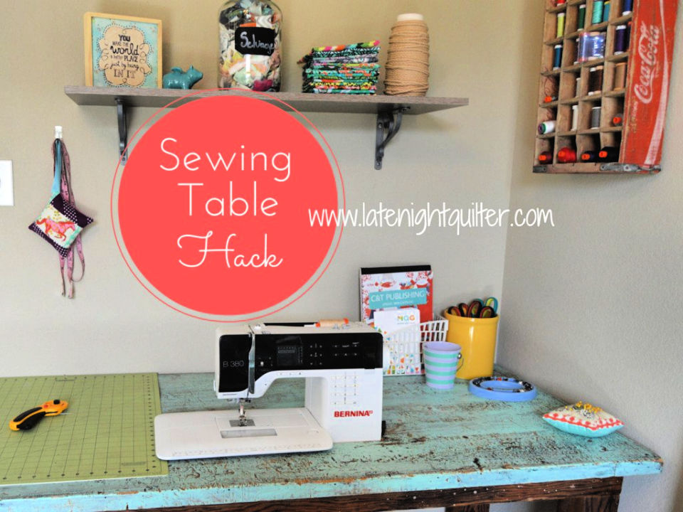 25 Homemade DIY Sewing Table Ideas and Plans