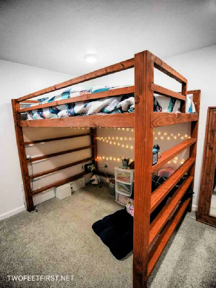 20 Free DIY Loft Bed Plans to Build Your Own Loft Bed