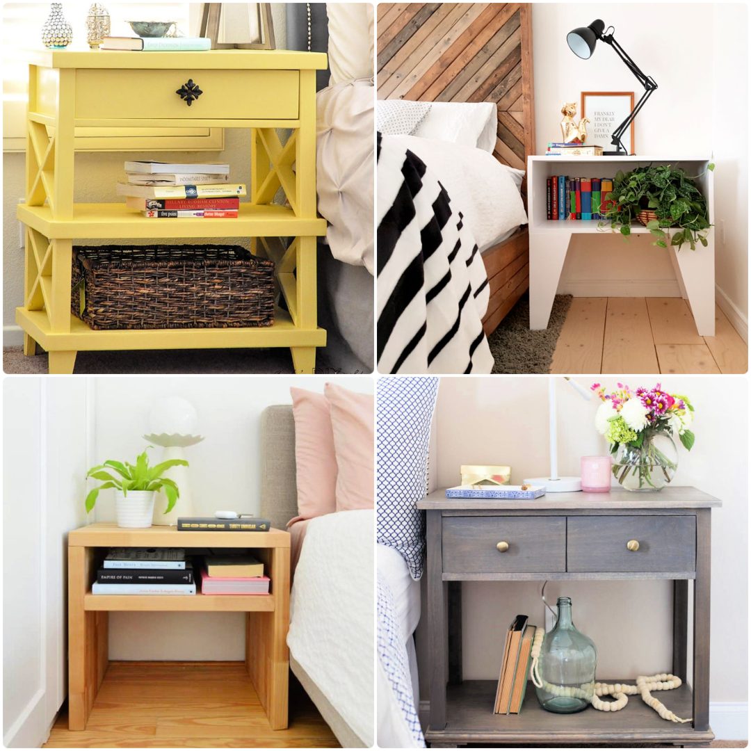 Diy Bedside Table Ideas