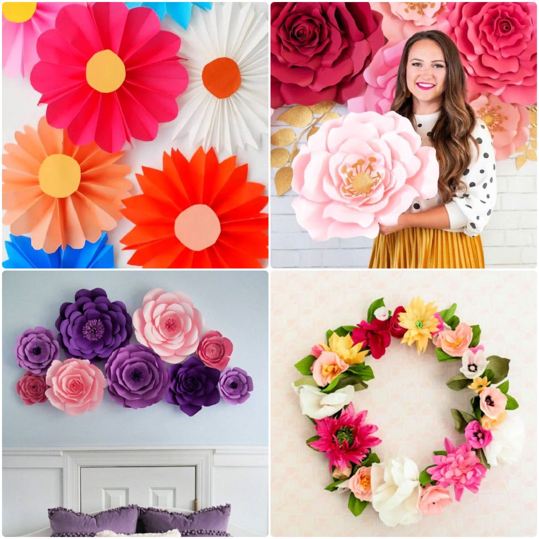 25 Easy DIY Paper Flowers How To Make Paper Flowers