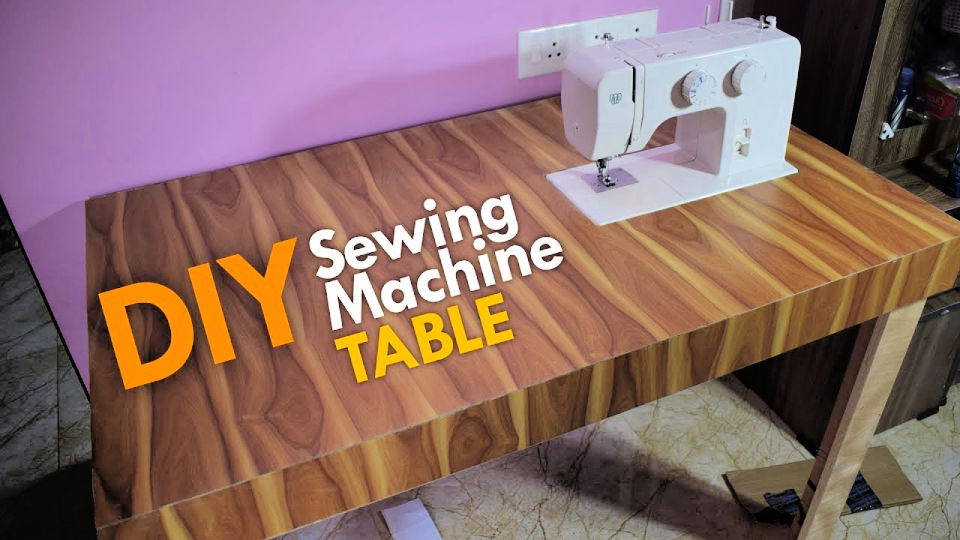 25 Homemade DIY Sewing Table Ideas and Plans