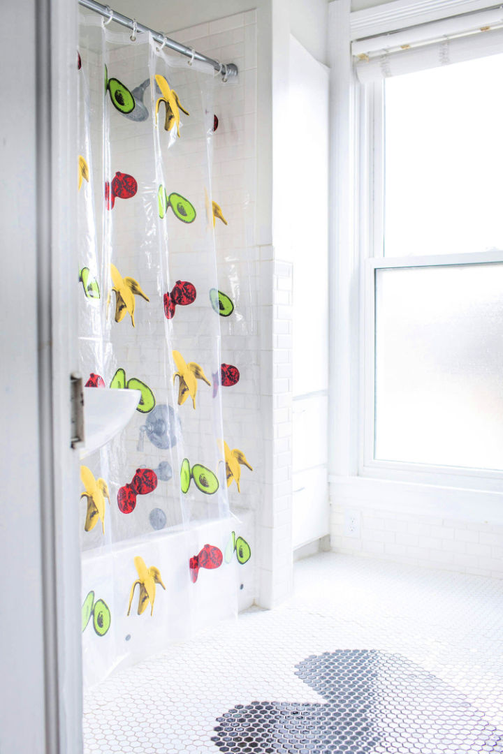 20 DIY Shower Curtain Ideas to Make for Bathroom
