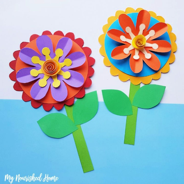 25 Easy Flower Crafts for Kids: Flower Art and Craft Ideas