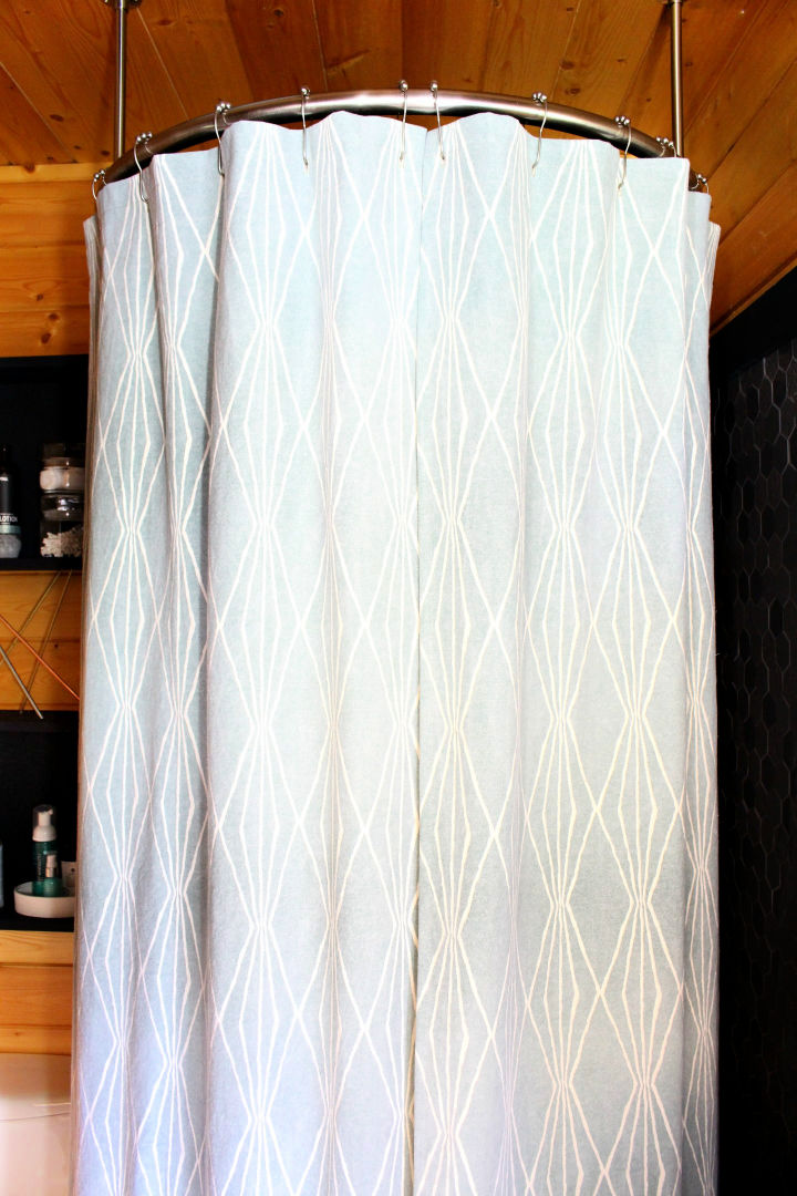 20 DIY Shower Curtain Ideas to Make for Bathroom