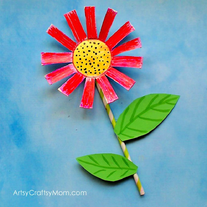 25 Easy Flower Crafts for Kids: Flower Art and Craft Ideas