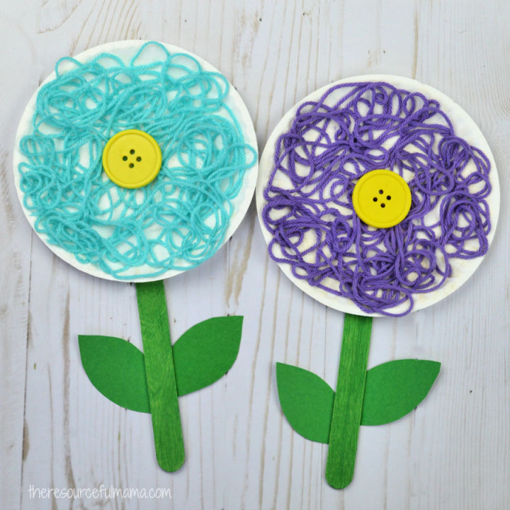 25 Easy Flower Crafts for Kids: Flower Art and Craft Ideas