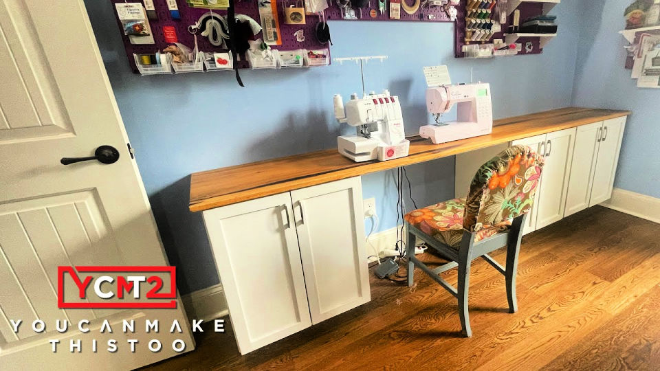 25 Homemade DIY Sewing Table Ideas and Plans
