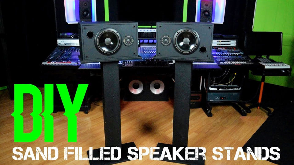 25 DIY Speaker Stand Ideas How To Build Speaker Stands