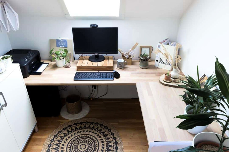 35 DIY L Shaped Desk Plans and Ideas You Can Build