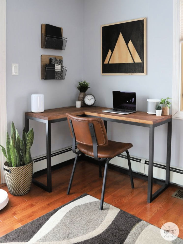 35 DIY L Shaped Desk Plans and Ideas You Can Build