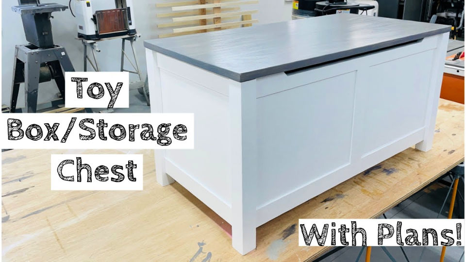 25 Free DIY Toy Box Plans How To Build a Toy Box