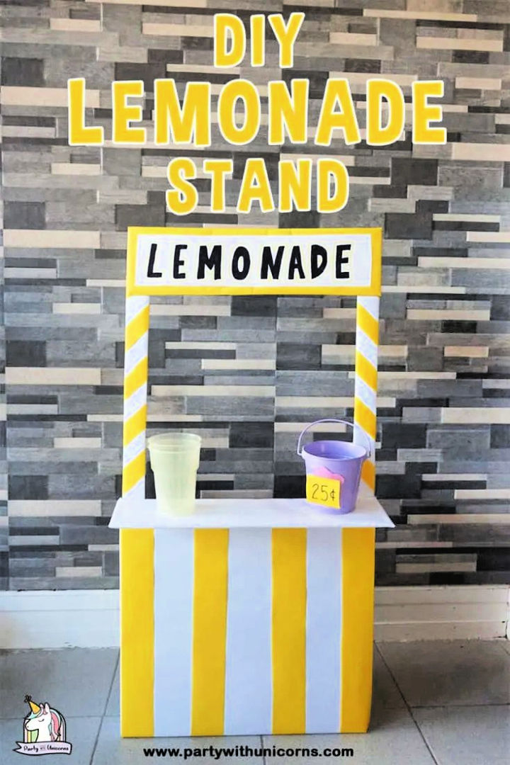 35 Homemade DIY Lemonade Stand Ideas You Can Build