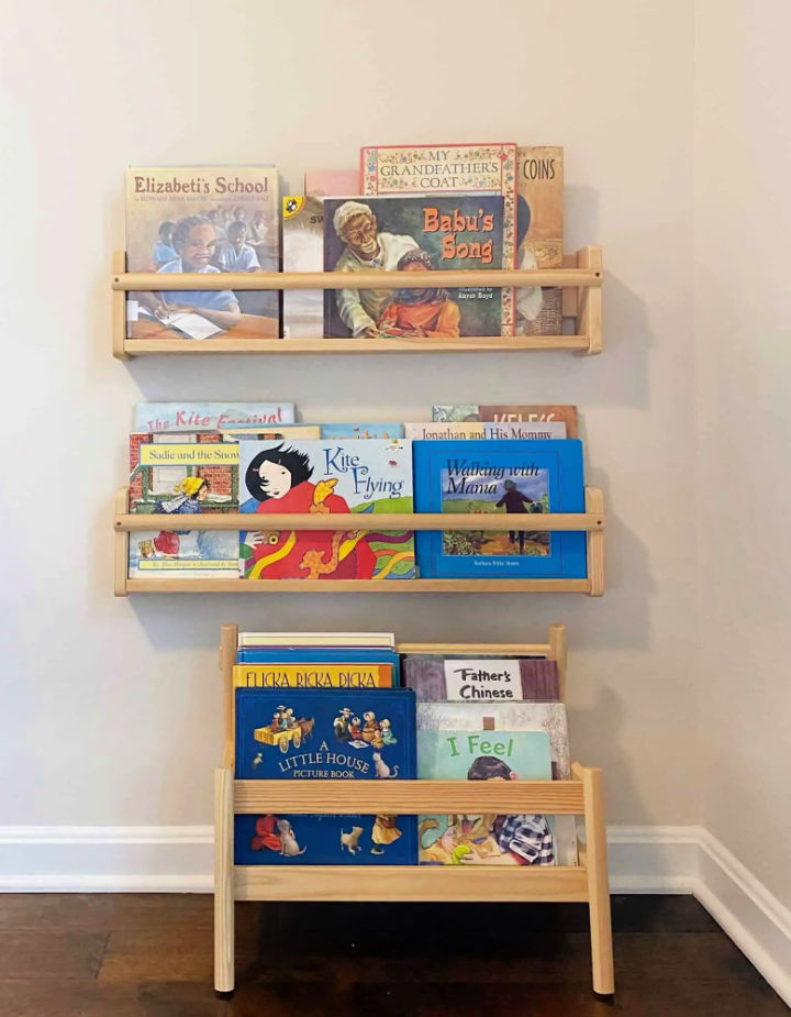 25 DIY Floating Bookshelf Ideas Make Wall of Bookshelves