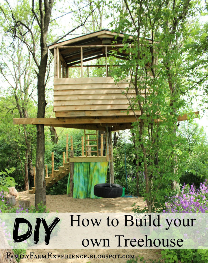 Diy Tree House Plan at Robert Curl blog