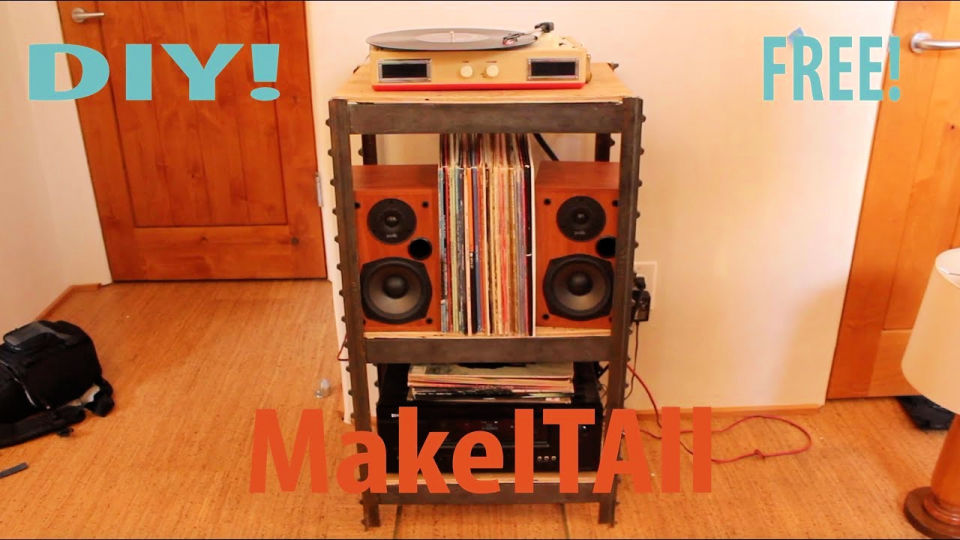 25 Free DIY Record Player Stand Plans