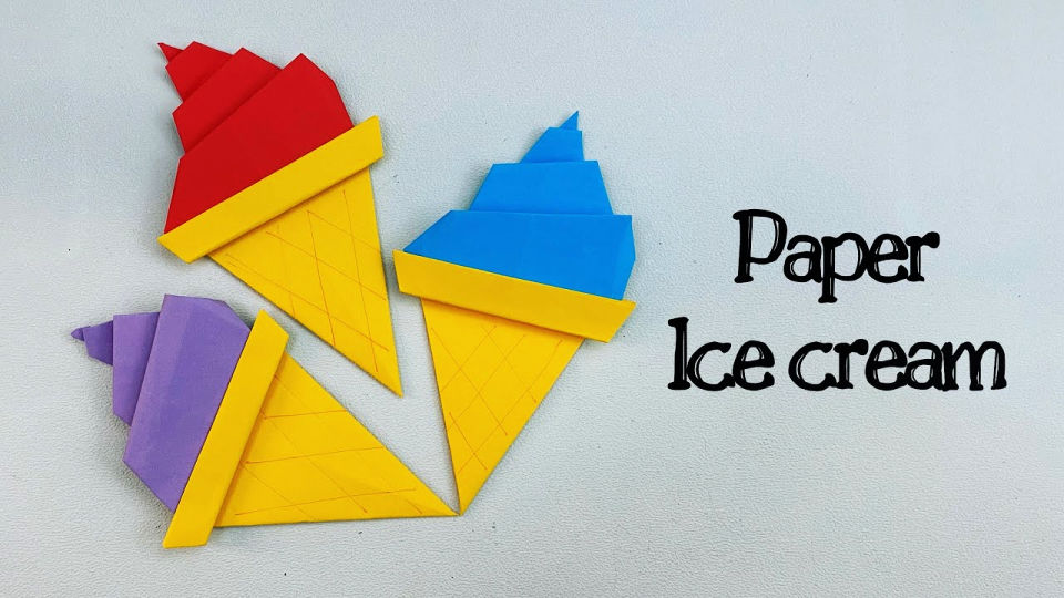 30 Ice Cream Crafts and Arts for Kids (Preschoolers)