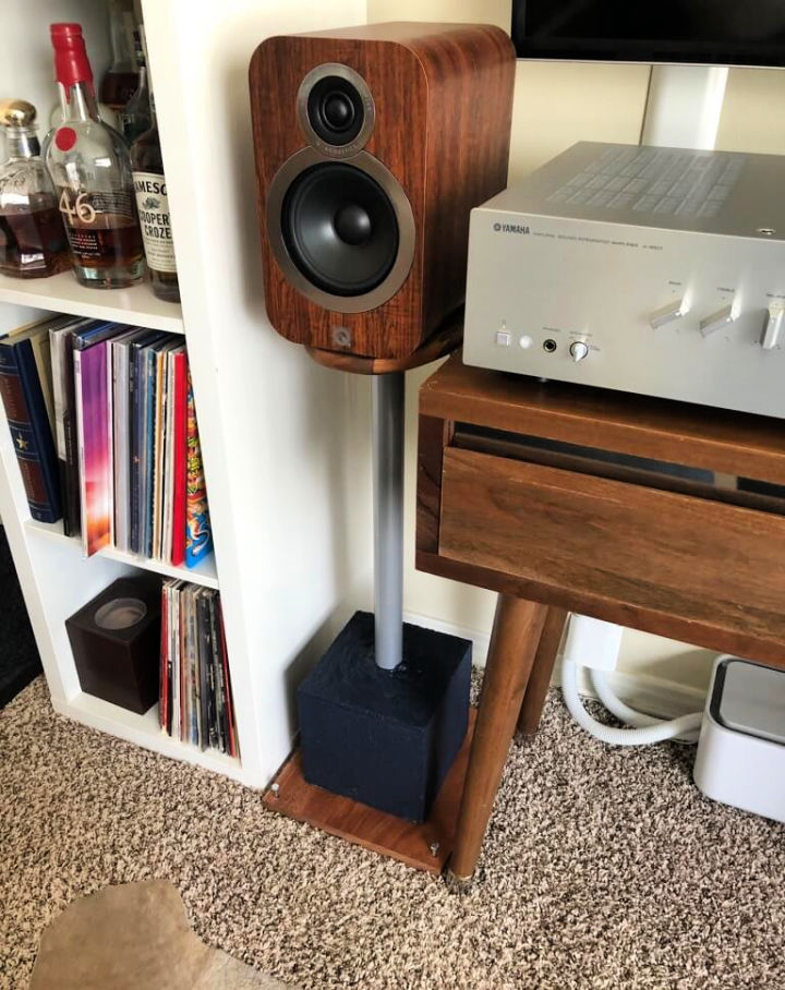 25 DIY Speaker Stand Ideas: How To Build Speaker Stands