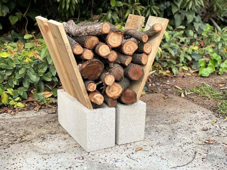 30 Homemade DIY Firewood Rack Plans and Ideas