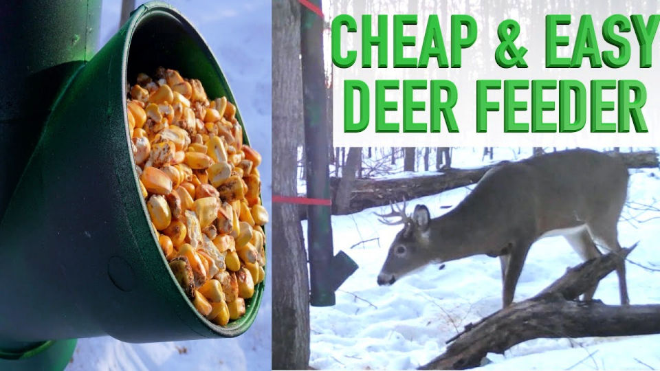 25 Homemade DIY Deer Feeder Ideas and Plans