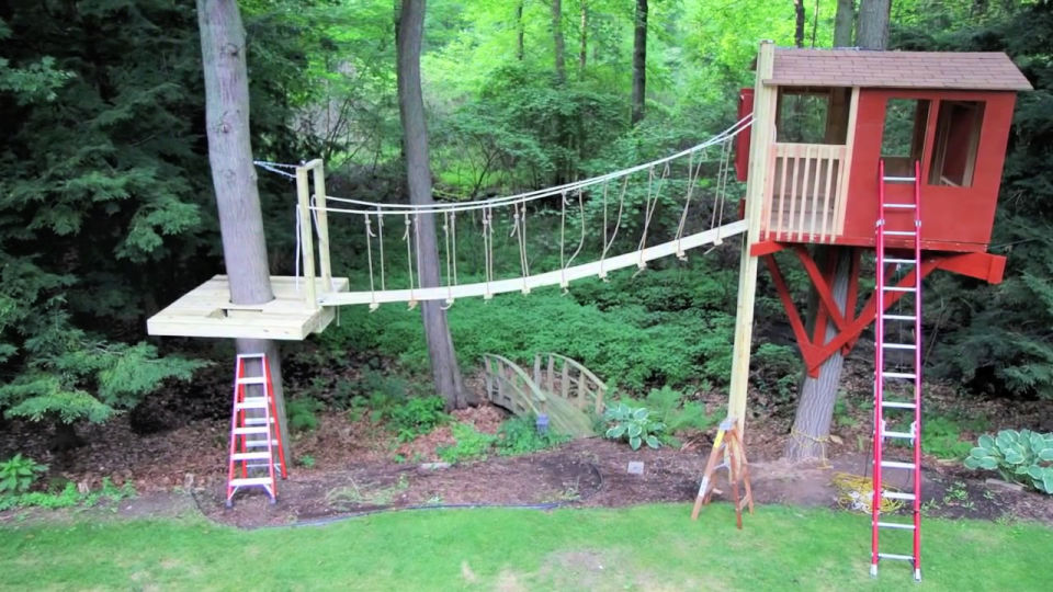 25 Free DIY Tree House Plans and Ideas