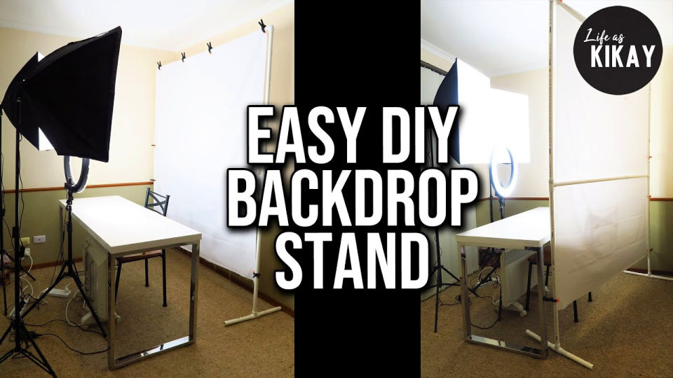 25 DIY Backdrop Stand Ideas Make Easy Photo Backdrop Stands