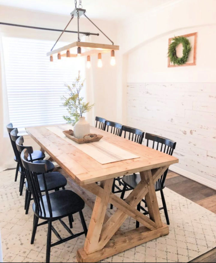 45 DIY Dining Table Plans: How To Build a Dining Table
